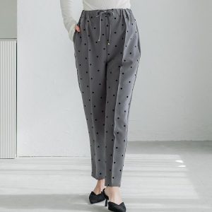 coca フロッキー テーパードパンツ 全2色