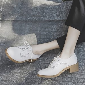 SETUP7 フォーマルシューズ 「SETUP7」チャンキーヒールレースアップシューズKNF レディース